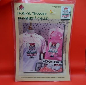 Vintage Plaid Iron On Transfer Sweet Abigail 57344 Doll New Sealed - Picture 1 of 2
