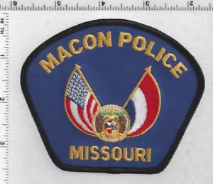 Macon Police (Missouri) 2nd Issue Shoulder Patch - Picture 1 of 1