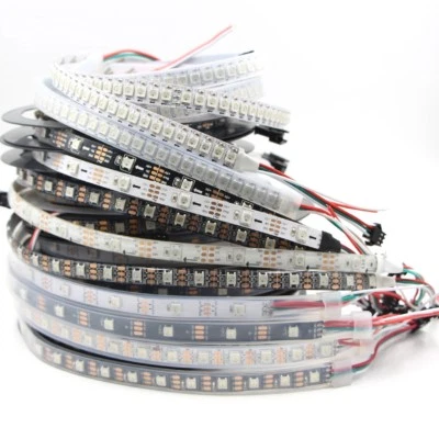 5V WS2812B led strip 5050 RGB 30/60/144 pixels dream color smart LED Addressable - Image 1 of 4