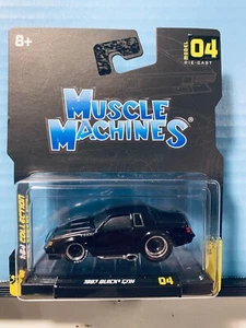 1/64 MAISTO MUSCLE MACHINES 1987 BUICK GRAND NATIONAL GNX BLACK #04 - Picture 1 of 2