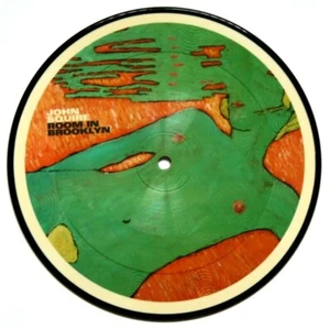 New Mint John Squire Room In Brooklyn 7" vinyl 45 picture disc Stone Roses Oasis - Picture 1 of 2