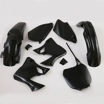 Kit completo de plásticos Restyle negro para Yamaha YZ250 YZ125 2 tiempos 1996-2001 Foto 1 de 4