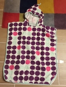 KAPUZEN-HANDTUCH PONCHO Baby Punkte Kapuze von DECATHLON ca. 70 x 60 cm UNISEX - Bild 1 von 1