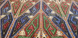  Antique 1945's Embroidered Cicim Kilim  Rug 6'3"×9'2" Museum Qlty. - Picture 1 of 22