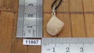 Pendentif en pierre naturelle + cordon reglable mineraux roulée reiki bijou - Imagen 1 de 1