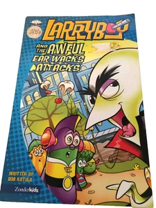Larryboy and the Awful Ear Wacks Attacks by Bob Katula~USED~2002 Trade Paperback - Foto 1 di 3