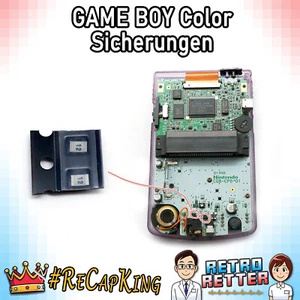 2x Sicherungen (F1 & F2) für Game Boy Color Mainboard - GBC Platine - Bild 1 von 3