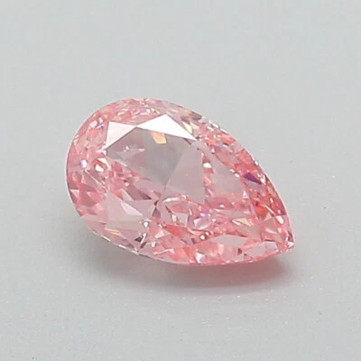 0.56 CT Pear Cut Pink Diamond  For Engagement Ring - Image 1 of 2