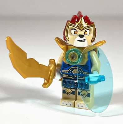 LEGO Laval Minifigure from Legends of Chima Lion Legend Beast loc049 70123 j4 - Image 1 of 4