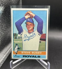 Steve Busby 1976 Topps Kansas City Royals #260 EX++