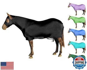 Derby Originals Comfort Stretch Lycra Horse Sleazy Full Body Sheet with Neck - Picture 1 of 3
