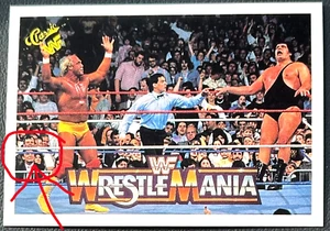 Hulk Hogan DONALD TRUMP Rookie Card 1990 WWF WrestleMania Andre Giant RC MT #37 - Picture 1 of 3