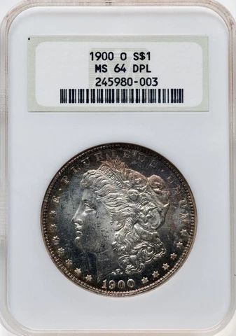1900-O NGC Morgan Silver Dollar MS64DPL MS-64 DMPL Deep Mirror Prooflike Rare! Cover