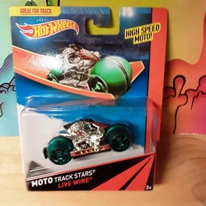 Hot Wheels Moto Track Stars - Live Wire - Picture 1 of 1