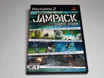 Jampack Demo Discs SET OF 2 (PlayStation 2, 2003, 2006) Black Label TESTED/WORKS - Image 1 of 4
