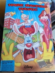 1991 Who Framed Roger Rabbit Hare Raising Havoc IBM PC DOS VGA RARE  - Picture 1 of 4