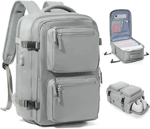 Large Travel Laptop Backpack for Women, Carry On Backpack with USB Charging Port - Picture 1 of 9