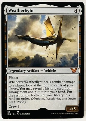 MTG- Weatherlight- #165-Commander: Kamigawa: Neon Dynasty- Regular- NM - Image 1 of 2