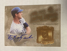 2005 UD SP Legendary Lasting Legends Autograph - Carl Yastrzemski #/25 AUTO
