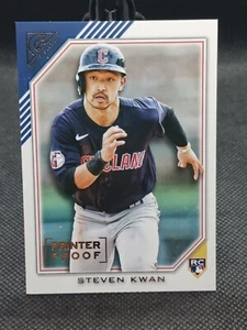 2022 Topps Gallery Printer Proof - Steven Kwan RC #166 Cleveland Guardians - Bild 1 von 2