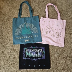 Wicked Target Bullseye 3 Tote Bag Set Ariana Grande 2024 Movie - Picture 1 of 10