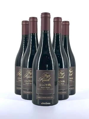 J. Lohr Fog's Reach Pinot Noir 2020 750ML (6 Bottles) - Image 1 of 3