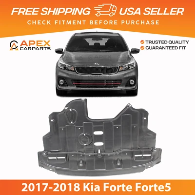 前发动机防溅罩适用于 2017 - 2018 起亚 Forte Forte5 KI1228150 291B0000 — 第 1/4 张图片