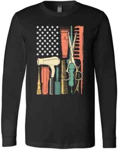 Hairdresser Hairstylist Stylist Barber Gift Funny Hair Saloon T-Shirt - Picture 1 of 3