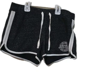 Justice Girl Active Soft Gray & White Shorts.Size 18. Sweat Shorts Girls 2X - Picture 1 of 5
