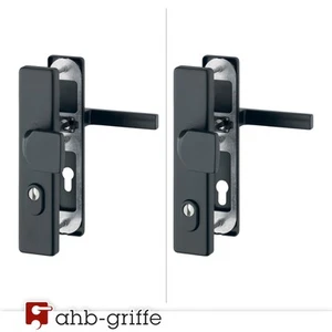 Hoppe Schutzbeschlag Austin ZA ES1 schwarz matt F9714M Schutzgarnitur 8/72 10/92 - Bild 1 von 12