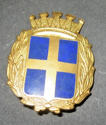 Vigili Urbani Verona fregio da berretto o casco - Immagine 1 di 4