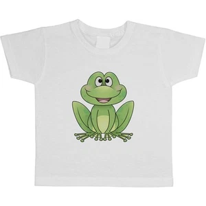'Happy Frog' Children's / Kid's Cotton T-Shirts (TS029662) - Picture 1 of 9