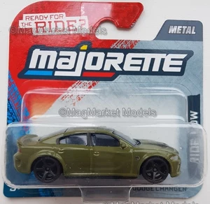 MAJORETTE · CARGADOR DODGE · VERDE OLIVA · 1:64 · SERIE DE TRANVÍAS NUEVAS · TODO NUEVO - Imagen 1 de 5