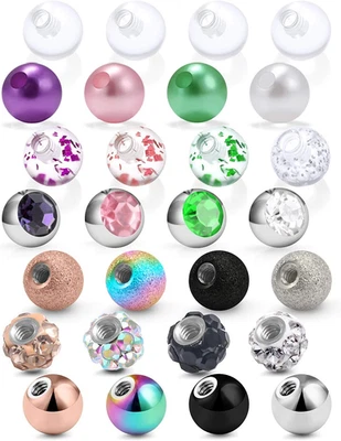 Bola 14G para perforar bolas de repuesto pezón roscado externo industrial a Foto 1 de 3