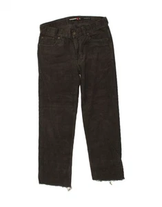 QUIKSILVER Boys Straight Corduroy Trousers 15-16 Years W32 L24 Grey Cotton AF08 - Picture 1 of 3