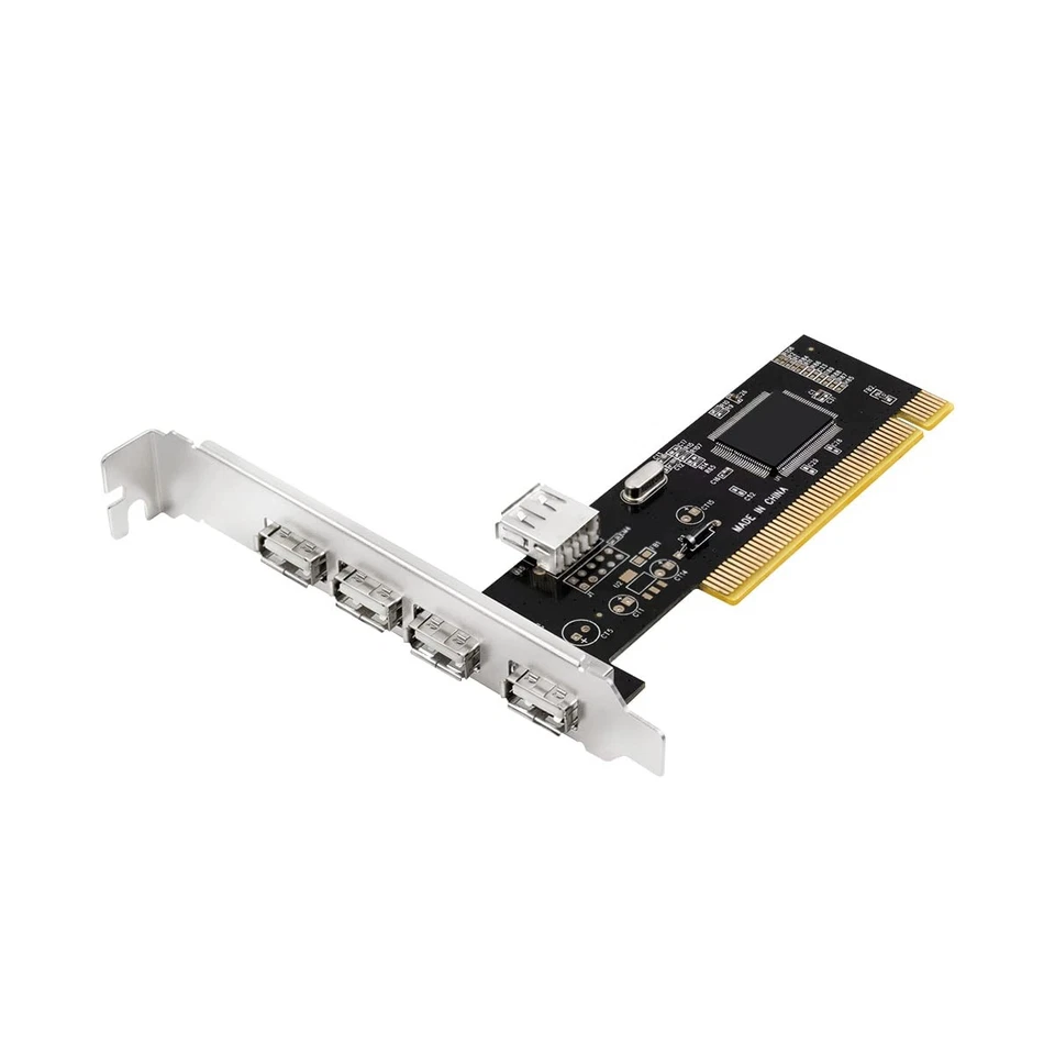 LogiLink USB 2.0 PCI Add-on Card 4+1 Port - Imagen 1 de 4