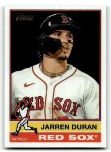2025 Topps Heritage Jarren Duran #220 Chrome Boston Red Sox - Picture 1 of 2