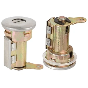 Cilindro de bloqueo de puerta para Dodge D100 D250 D350 con retenedor de junta de 2 llaves 5070004 - - Imagen 1 de 7