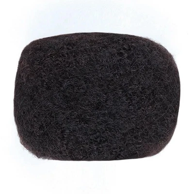 Cabello 100 % humano rizado rizado de ganchillo a granel afro para rastas Foto 1 de 4