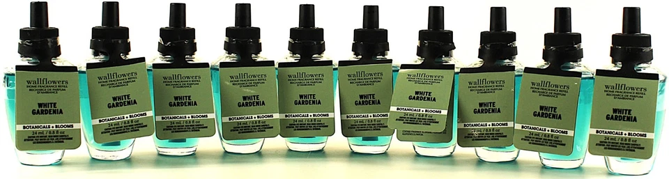 CANTIDAD 10 - Recambios de aceite fragancia para el hogar Bath & Body Works WHITE GARDENIA Wallflowers Foto 1 de 1