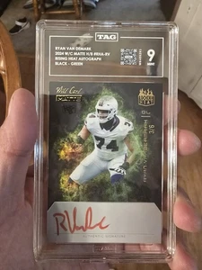 2024 Wild Card Matte Rising Heat Autographs Ryan Van Demark /6 Auto - Picture 1 of 3