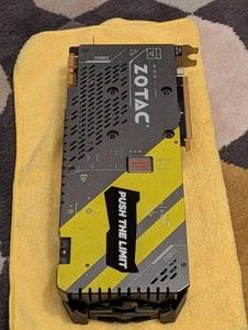 ZOTAC AMP GTX 1070 Amp 8GB VRAM Nvidia Graphics Card - Picture 1 of 9