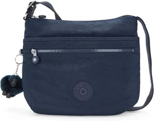 Kipling ARTO Medium crossbody Blue Bleu 2  - Picture 1 of 1