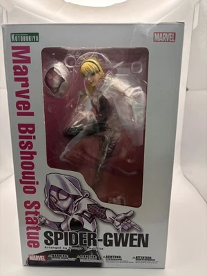 DAMAGED/LOOSE - Spider-Gwen Kotobukiya Marvel Bishoujo Statue - Image 1 of 4