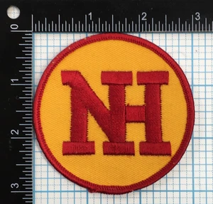 VINTAGE NEW HOLLAND AGRICULTURE TRACTORS HAY BALERS ADVERTISING 3" SEW ON PATCH - Picture 1 of 2