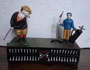 Banco mecánico de hierro fundido para golf Birdie Putt - Imagen 1 de 4