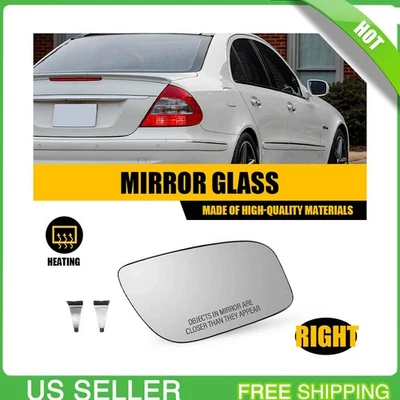 Espejo retrovisor lateral derecho vidrio térmico para Mercedes-Benz E63 E320 E350 E550 E280 2007-09 Foto 1 de 4