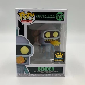 Funko Pop! Futurama BENDER #1757 Vinilo Exclusivo Serie Especialidad con Protector - Imagen 1 de 14
