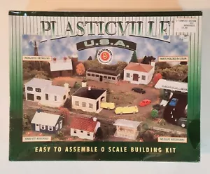 Bachmann Plasticville USA No.45601 Turnpike Interchange Classic Building Kit - Picture 1 of 8