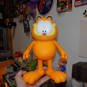 Garfield Rare Vintage Toy Cute Cartoon Doll Collection Figure - Imagen 1 de 11